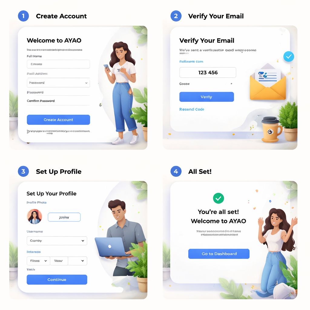 Configuración y verificación de nueva cuenta de usuario AYAO